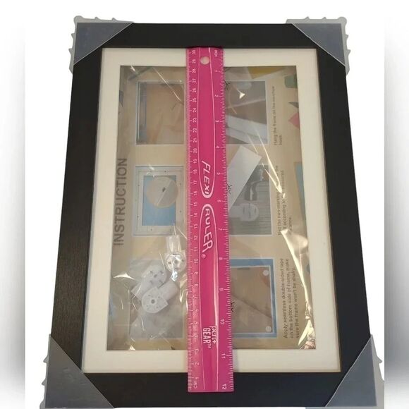 Shadow Box Wooden and Plexiglass New Black Hanging or Table Set up Weddi… - Picture 13 of 16